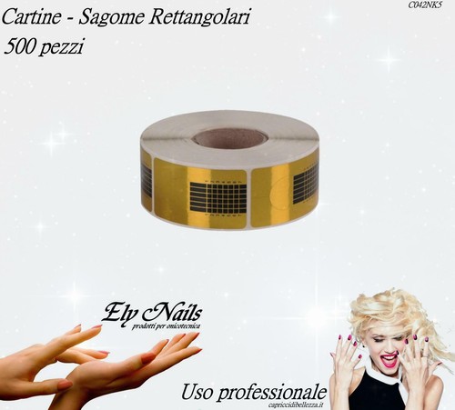 500 cartine unghie nail form - 500,