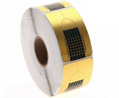 Cartine oro unghie rotolo - oro,