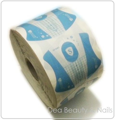 500 cartine trasparenti nail - 500,