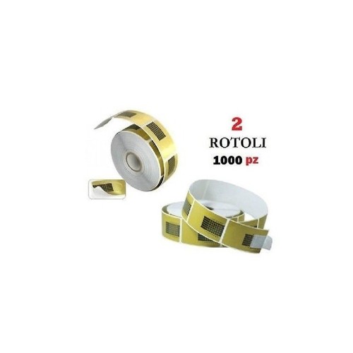 Rotoli 1000 cartine oro - cartine, nail
